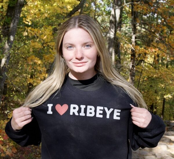 I Love Ribeye Crewneck Sweatshirt